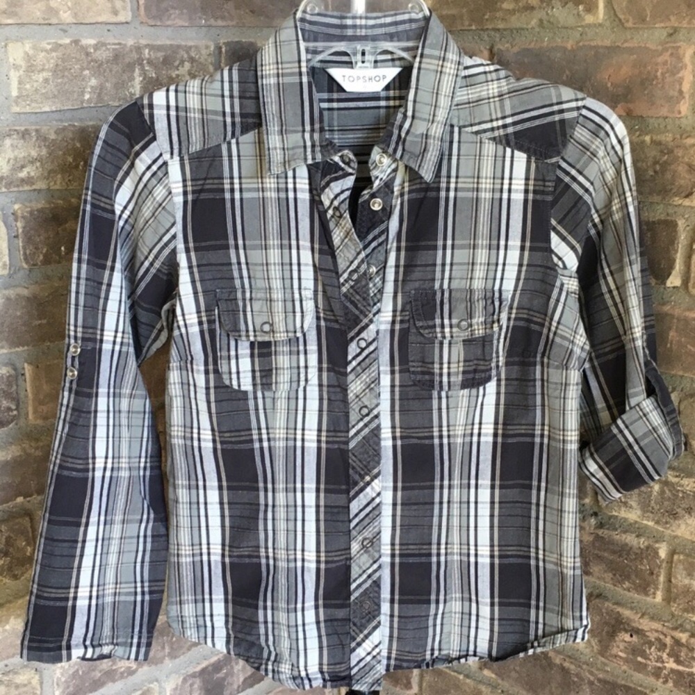 TopShop Shirt Top Blouse Girl's 8